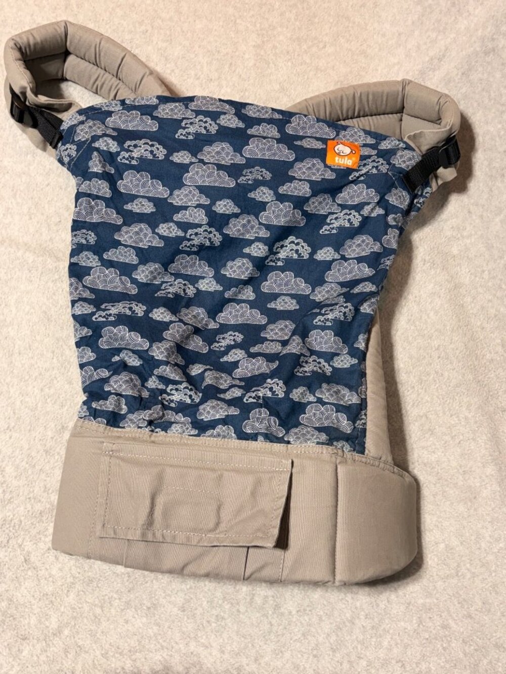 Tula Cotton Kid Toddler Carrier Blue Cloud Print 25-60 lbs